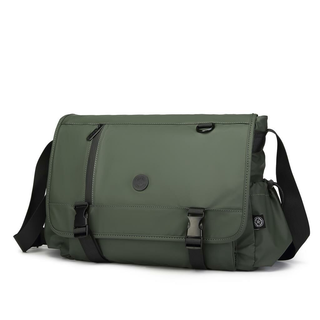 Gumi Kumaş Smart Bags Uniseks Postacı Çantası 8763 29 Koyu Yeşil