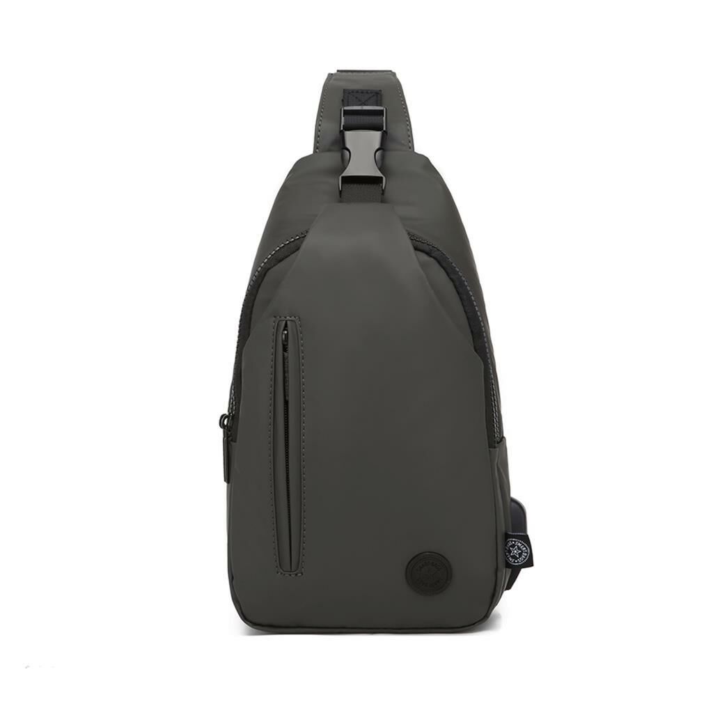 Gumi Kumaş Smart Bags Uniseks Bodybag Omuz Çantası 8654 29 Koyu Yeşil
