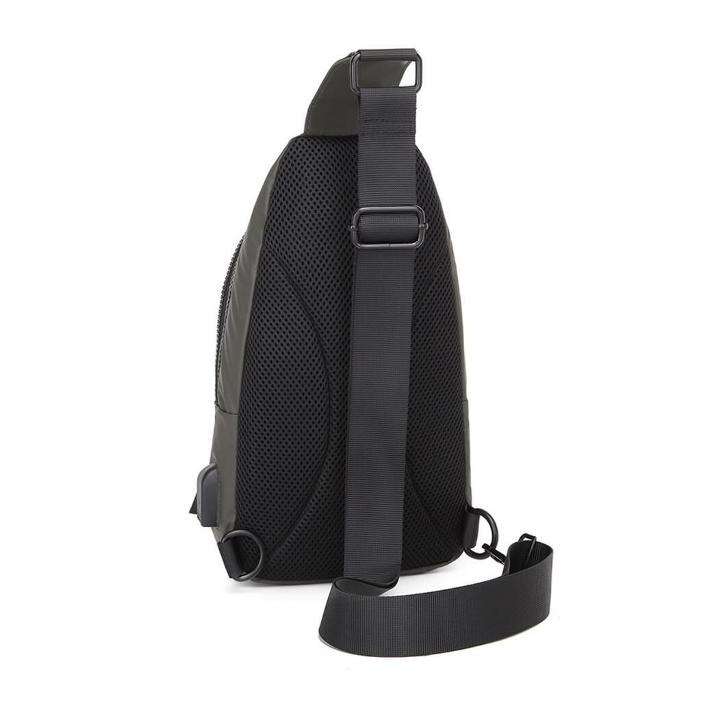 Gumi Kumaş Smart Bags Uniseks Bodybag Omuz Çantası 8654 29 Koyu Yeşil