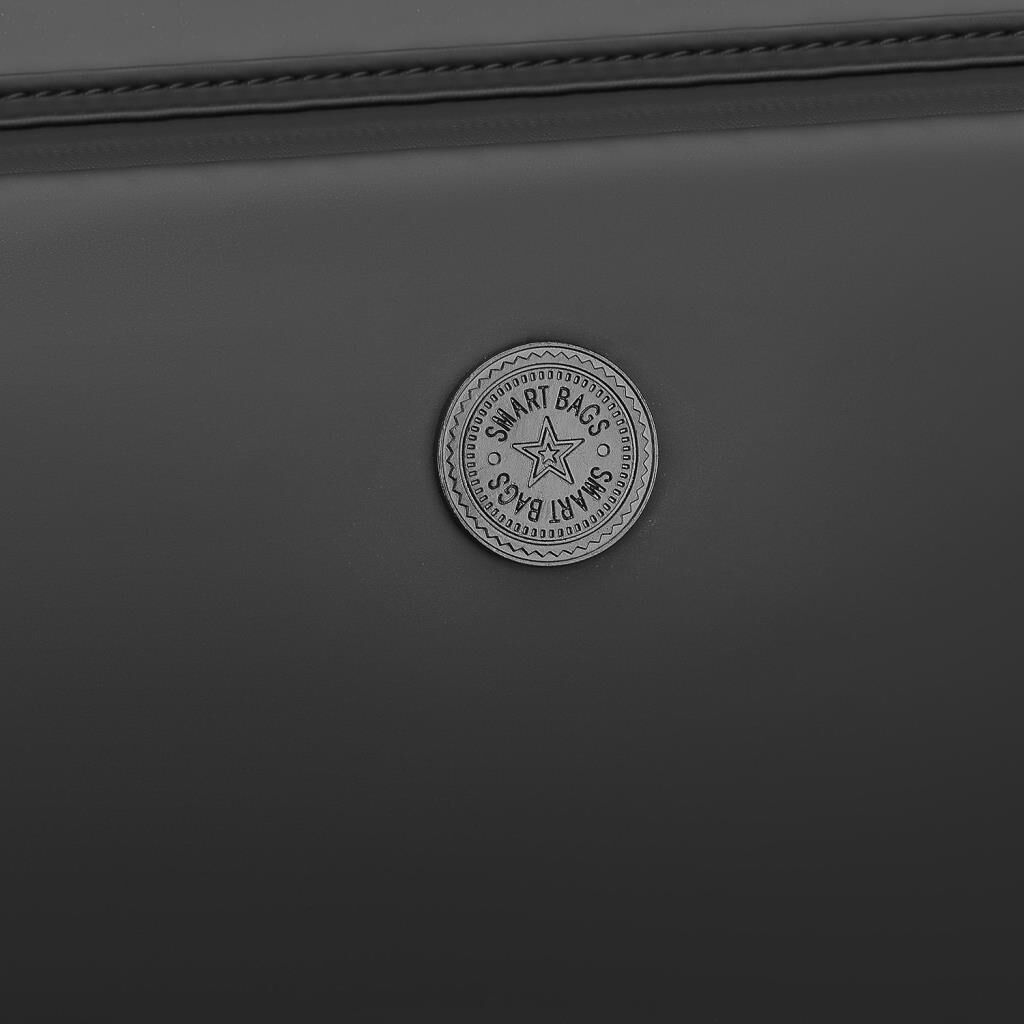 Gumi Kumaş Smart Bags Uniseks Büyük Boy Sırt Çantası 8761 01 Siyah