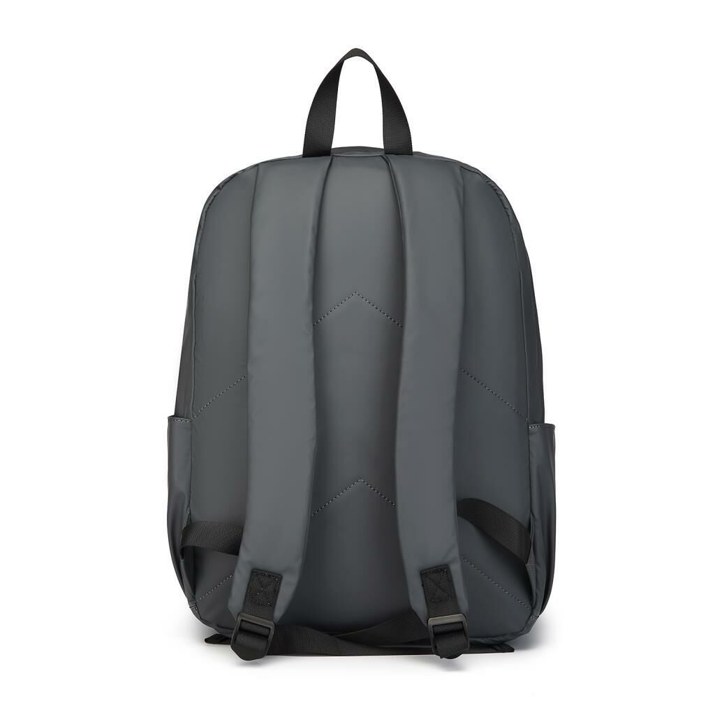 Gumi Kumaş Smart Bags Uniseks Büyük Boy Sırt Çantası 8761 Gri