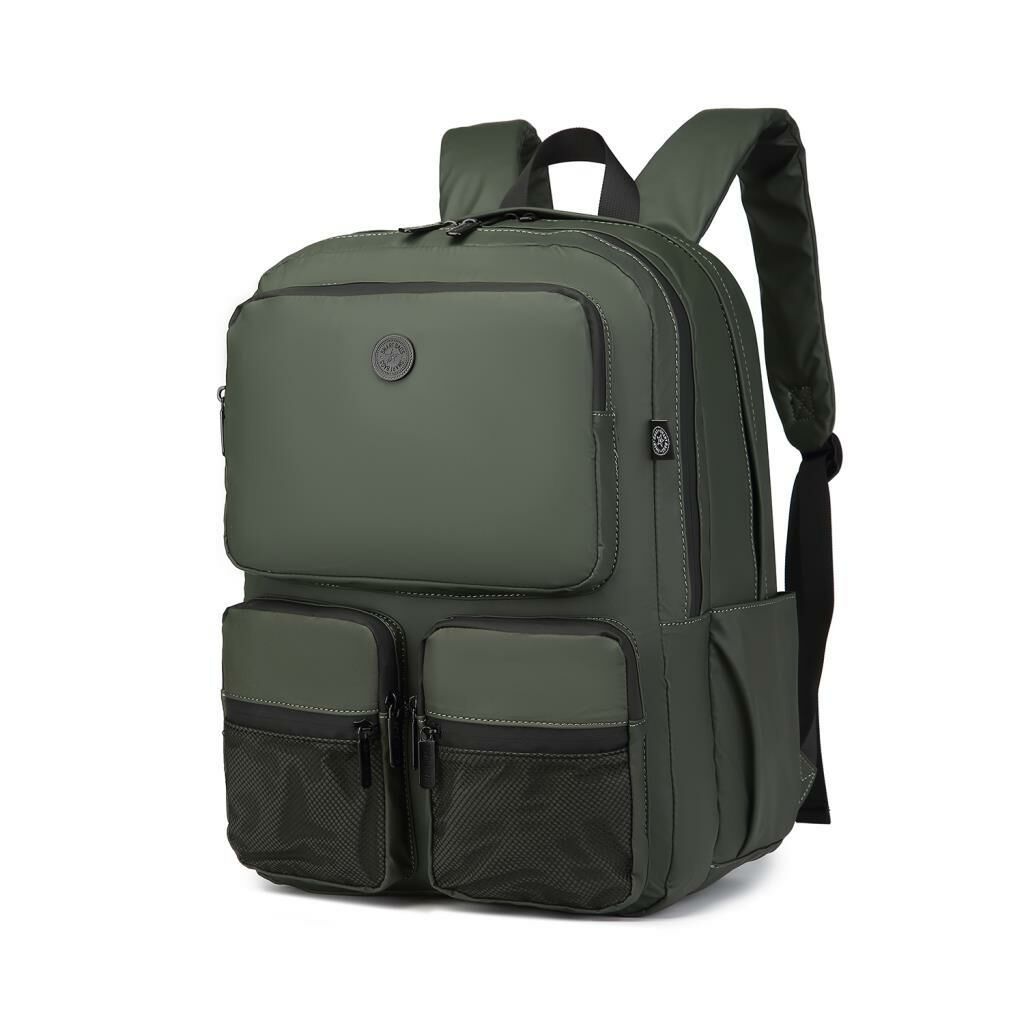 Gumi Kumaş Smart Bags Uniseks Büyük Boy Sırt Çantası 8761 29 Koyu Yeşil