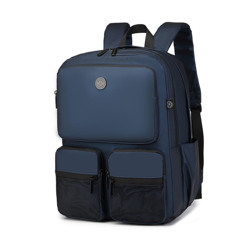 Gumi Kumaş Smart Bags Uniseks Büyük Boy Sırt Çantası 8761 Lacivert