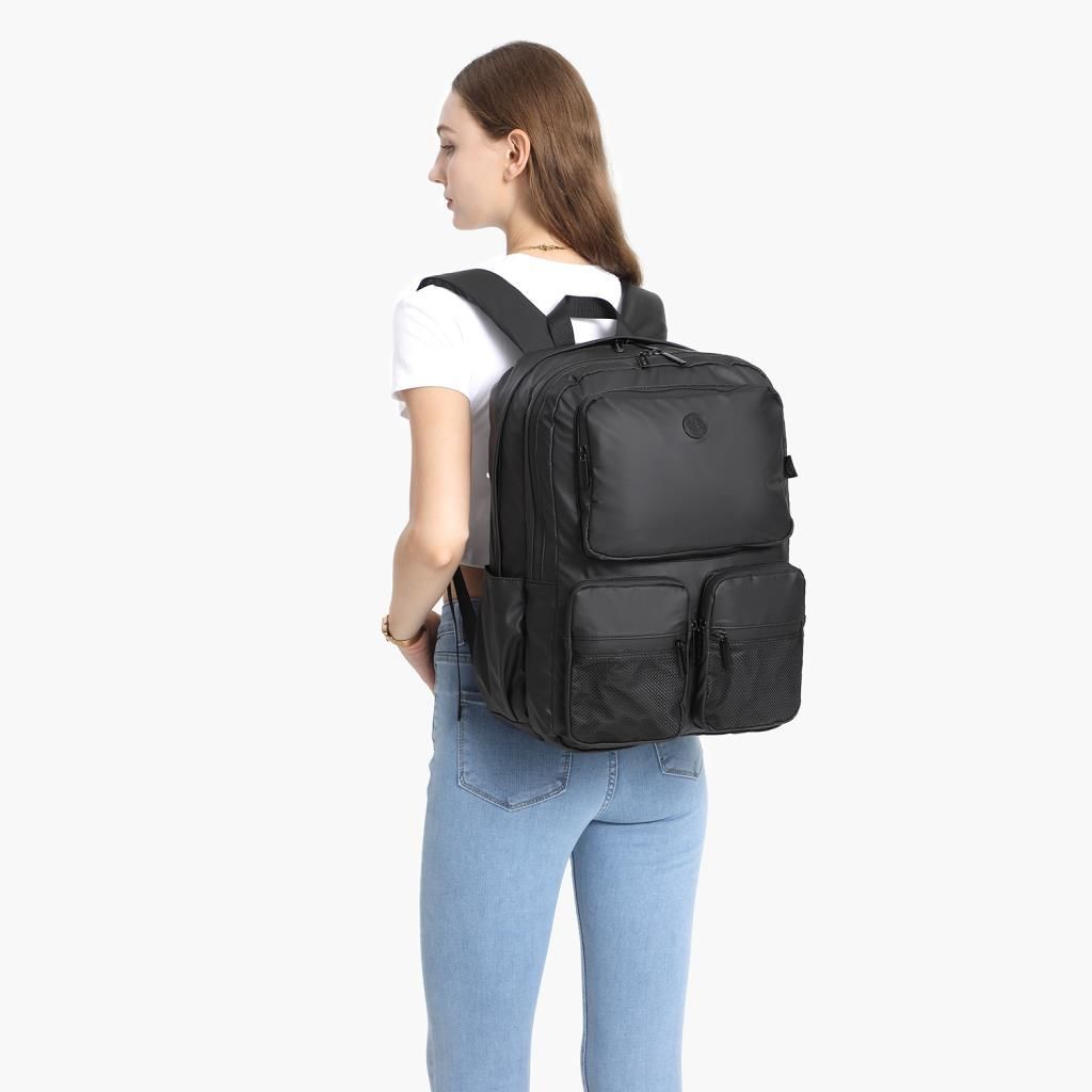 Gumi Kumaş Smart Bags Uniseks Büyük Boy Sırt Çantası 8761 Lacivert