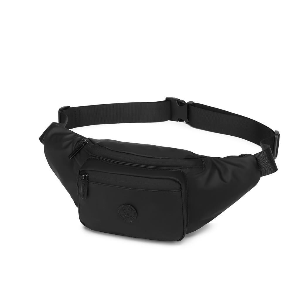 Gumi Kumaş Smart Bags Uniseks Bodybag Bel Çantası 8762 01 Siyah
