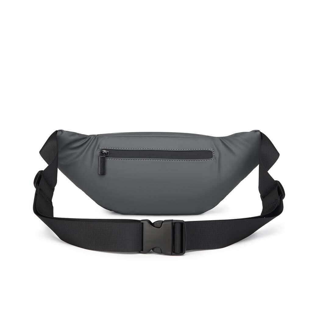 Gumi Kumaş Smart Bags Uniseks Bodybag Bel Çantası 8762 Gri