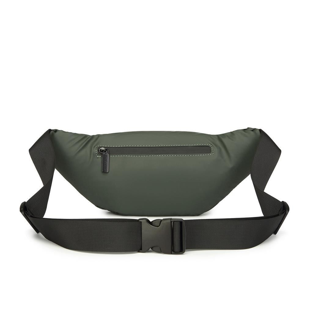 Gumi Kumaş Smart Bags Uniseks Bodybag Bel Çantası 8762 29 Koyu Yeşil