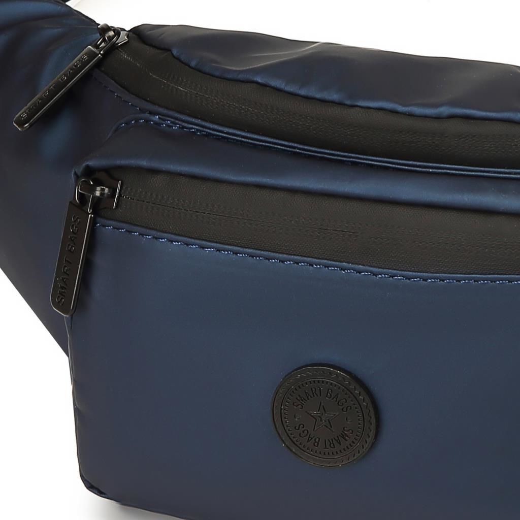 Gumi Kumaş Smart Bags Uniseks Bodybag Bel Çantası 8762 Lacivert