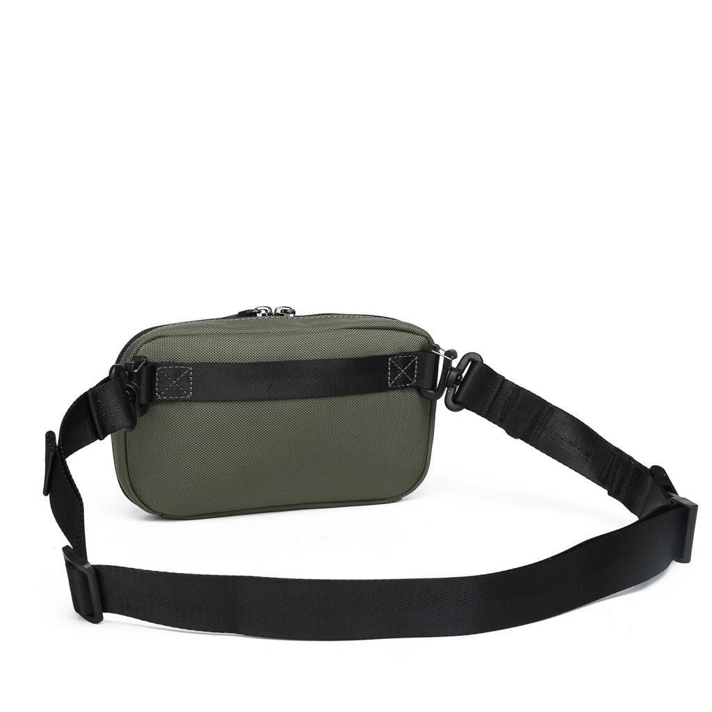 C-Active Erkek Askılı Bodybag Bel Çantası Oxford Kumaş 8739 Haki