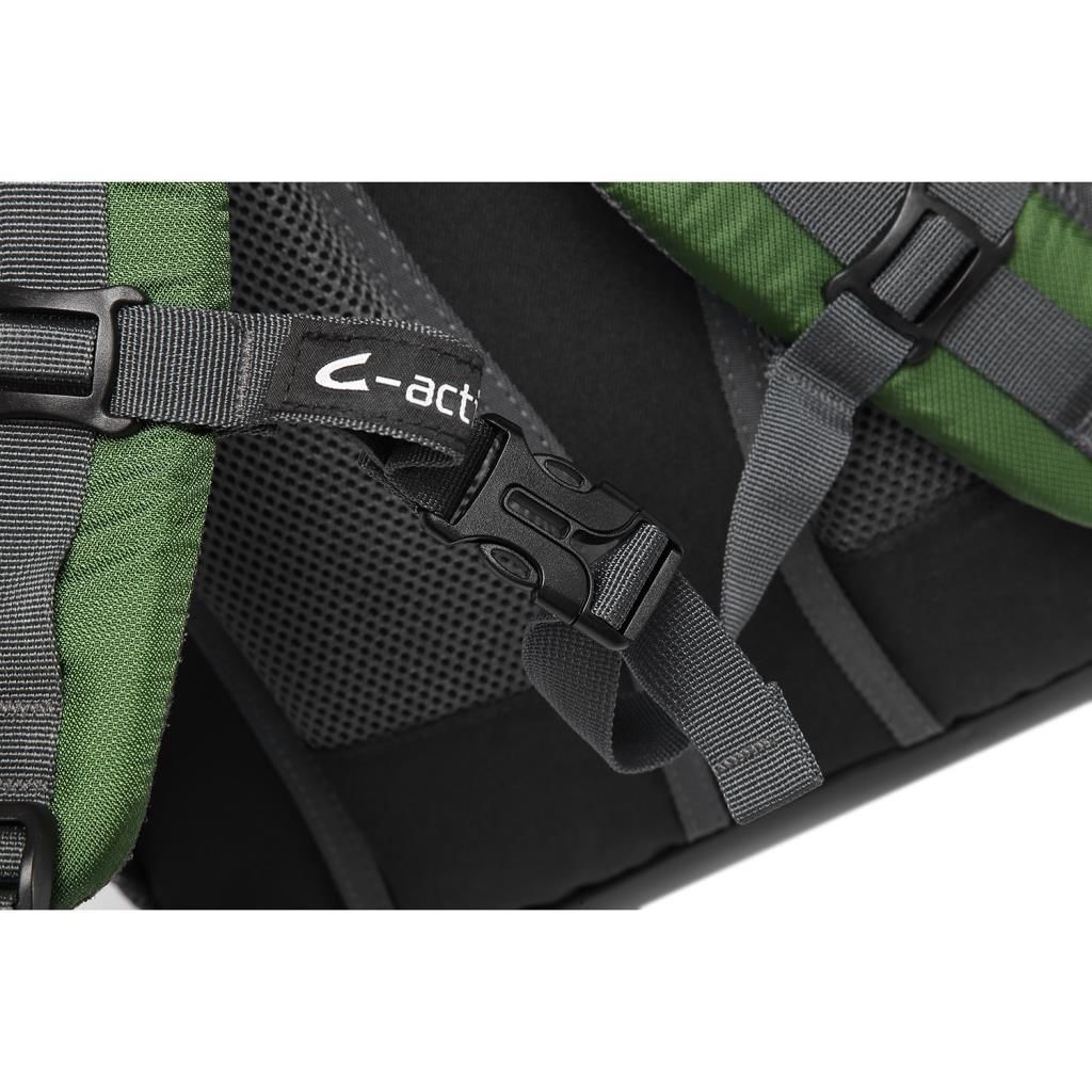 C-Active 35 Litre Kamp Seyahat Outdoor Dağcı Sırt Çantası 8692 Siyah