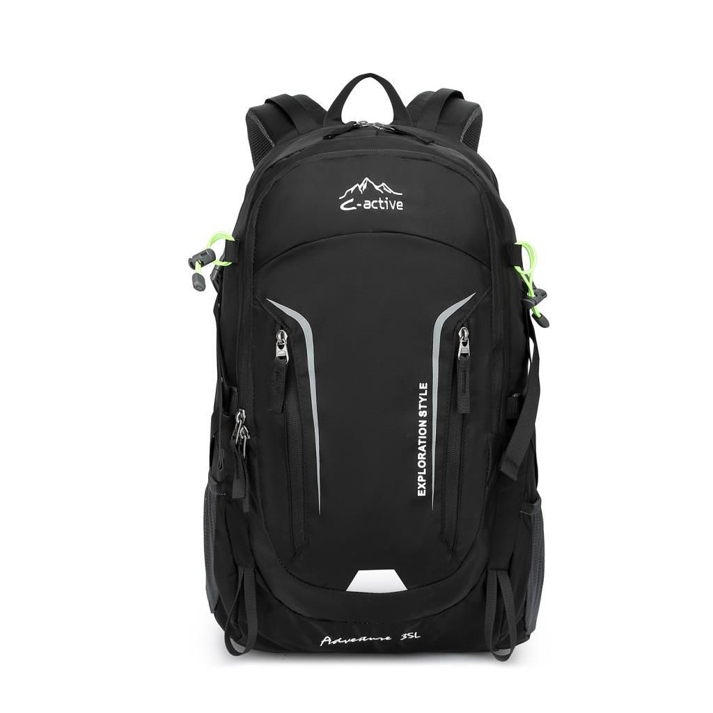 C-Active 35 Litre Kamp Seyahat Outdoor Dağcı Sırt Çantası 8693 Siyah