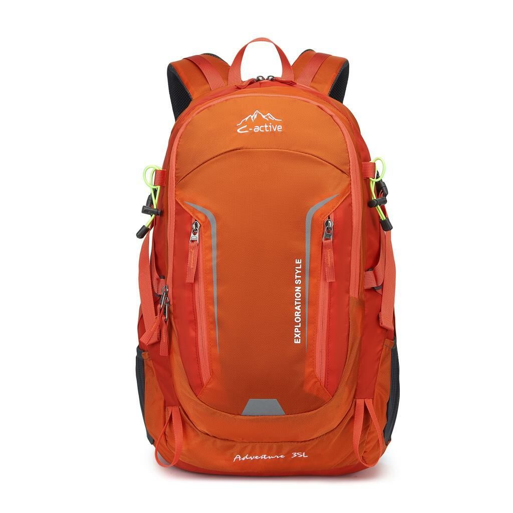C-Active 35 Litre Kamp Seyahat Outdoor Dağcı Sırt Çantası 8693 Orange