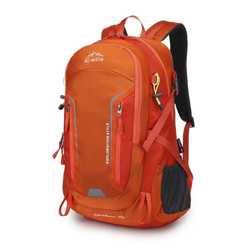 C-Active 35 Litre Kamp Seyahat Outdoor Dağcı Sırt Çantası 8693 Orange