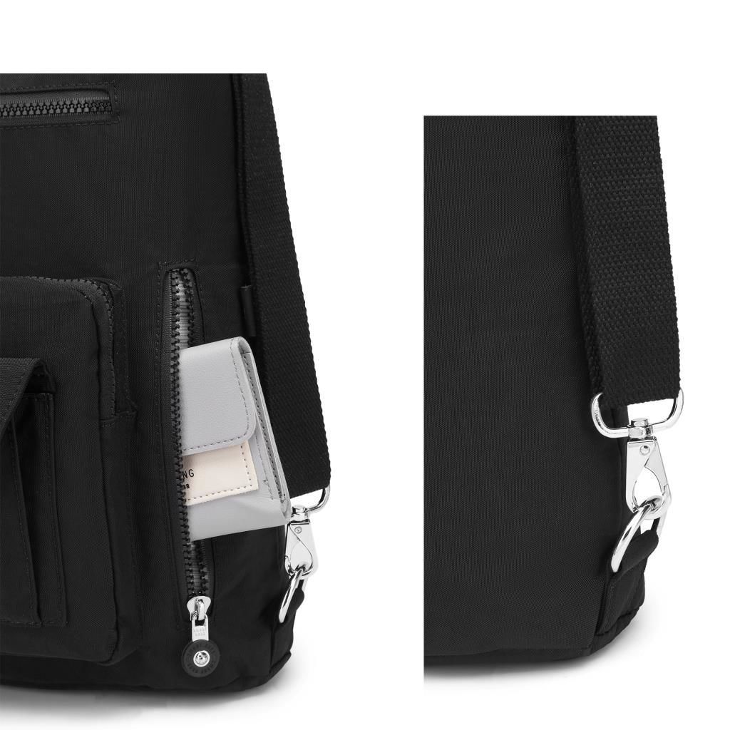 Hem Sırt Hem de Omuz Kadın Çantası Smart Bags 1205 Bej