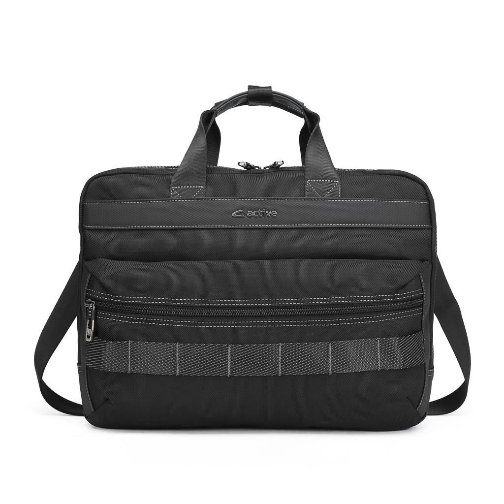 C-Active Erkek Evrak ve Laptop Çantası Oxford Kumaş 8740 Siyah