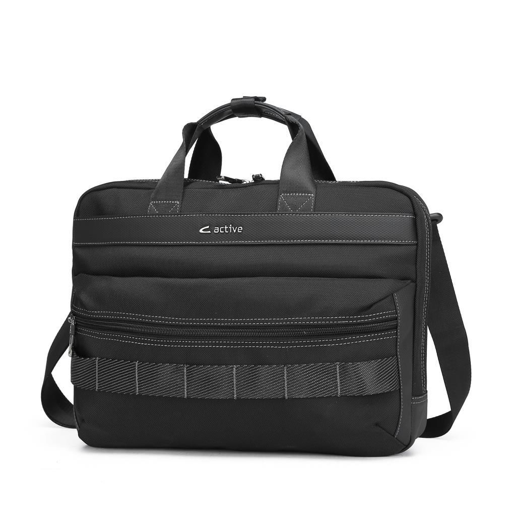 C-Active Erkek Evrak ve Laptop Çantası Oxford Kumaş 8740 Siyah