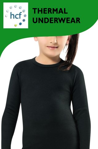 HCF Thermal Unisex Erkek-Kız Çocuk Üst Termal İçlik 9015