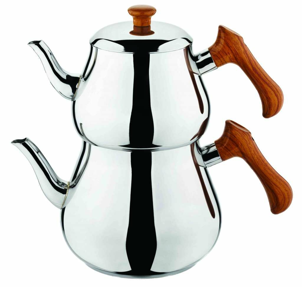 Özkent Pramit Ahşap Çaydanlık Takım Mini K348