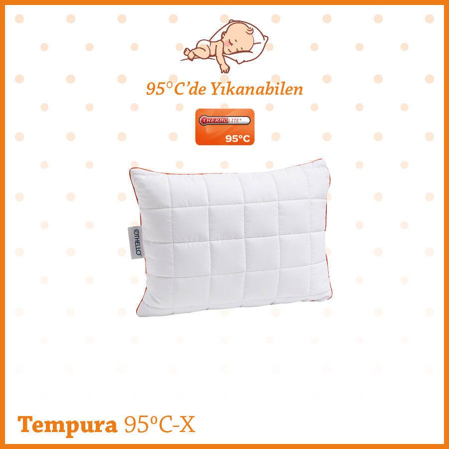 Othello Tempura 95° C'De Yıkanabilen Hijyenik Bebe Yastık 35x45 cm