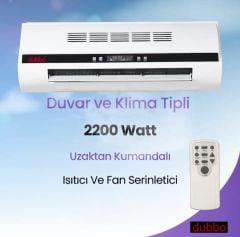 Dubbo  Duvar Tipi Fanlı Isıtıcı-Soğutucu
