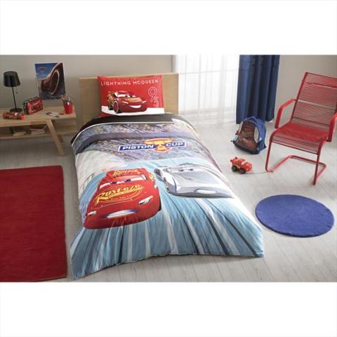 Taç Disney Cars 3 Lisanslı Nevresim Takımı