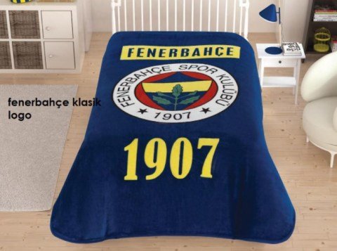 Fenerbahçe Klasik Logo battaniye 160x220 cm