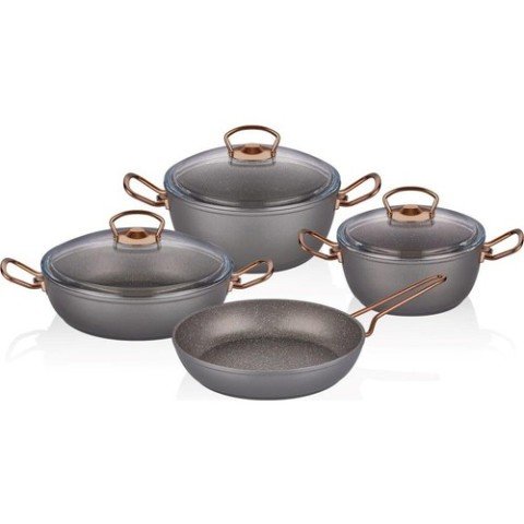 Neva N2796 Grizay Plus 7 Parça Granit Set