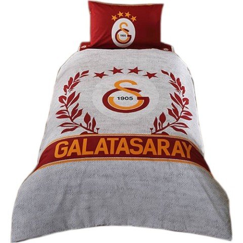 Taç Galatasaray Grey Nevresim Takımı - Tek Kişilik