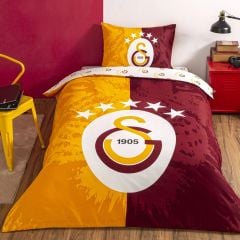 Taç Galatasaray 5 yıldız Tek Kişilik Nevresim Takımı
