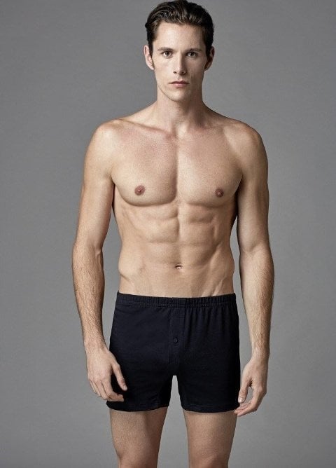 Eros ERS033 Siyah 2 li Erkek Boxer