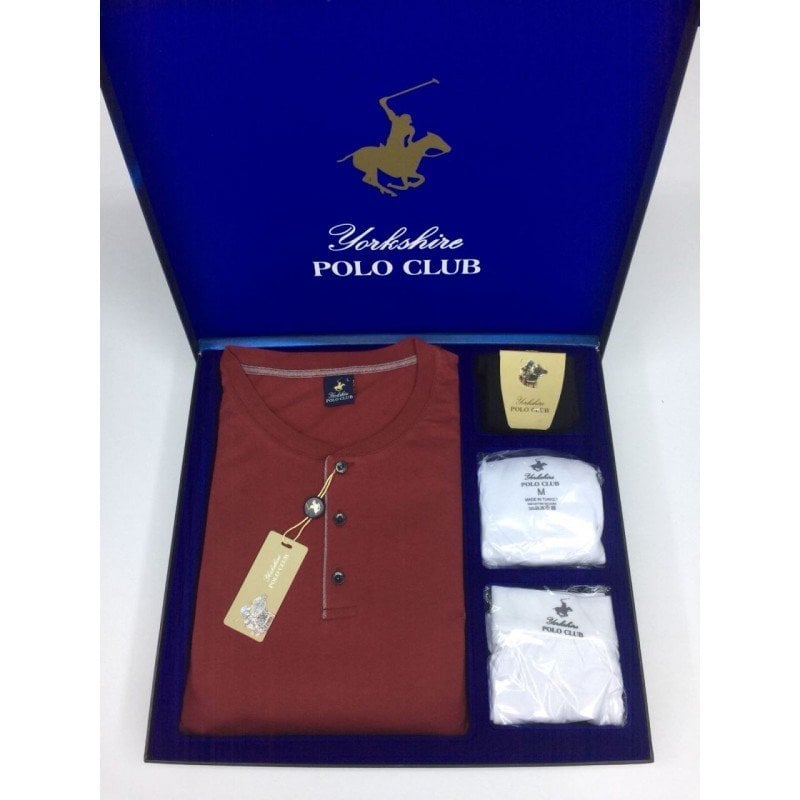 Polo Club Erkek Pijama Takımı Damat Set 873