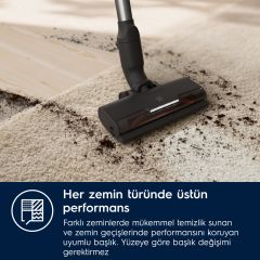 Electrolux EP71UB14DB Ultimate 700 Serisi Hafif ve Güçlü Dikey Şarjlı Süpürge
