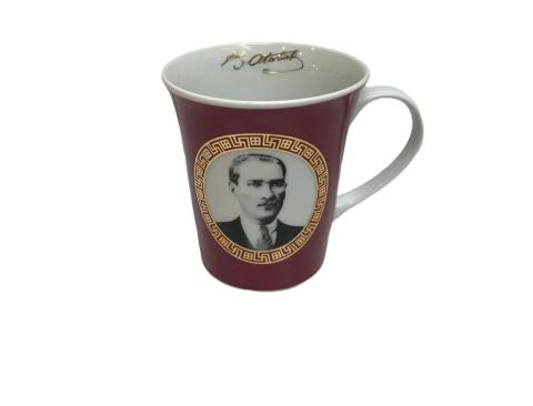 Güral Porselen Atatürk Baskılı kupa Mug viva Bardak