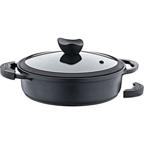 Olika Palladium Döküm Kısa Tencere 28 cm
