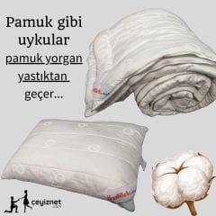 Tek Kişilik Pamuk Yorgan 155 x 215cm
