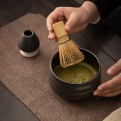 Bambu Matcha Çayı Karıştırıcı Fırça  Bambu whisk Köpürtücü