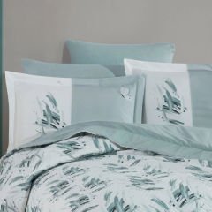Hobby Poplin Çift Kişilik Kapitone Nevresim Takımı Estate Buz Mavisi