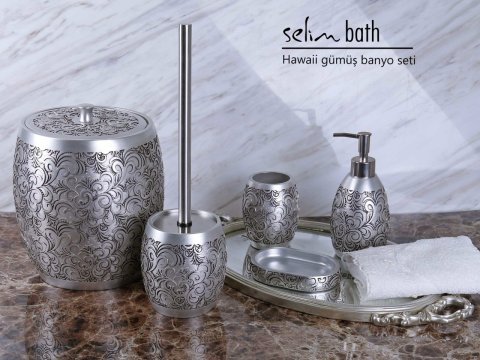 By Selim Hawaii Banyo Seti Gümüş