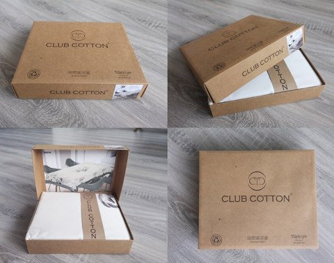 Club Cotton Floky 3D baskılı 140x180cm Masa örtü