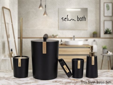 By Selim Troy Banyo Seti - Siyah