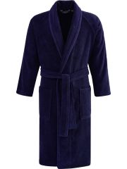 Soft Cotton Premıum Erkek Bornoz Lacivert 2li set L