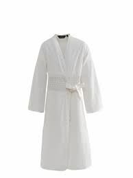 Soft Cotton Demet Bayan Bornoz Ekru