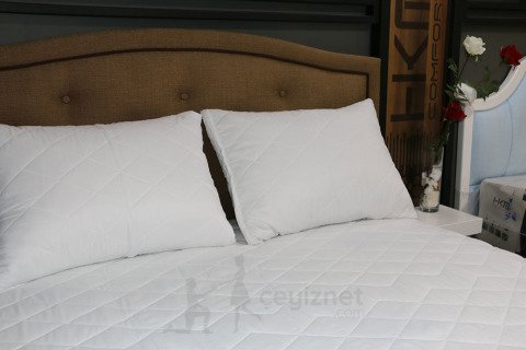 Adım Kapitone Fitted Alez Çift Kişilik 180x200 cm