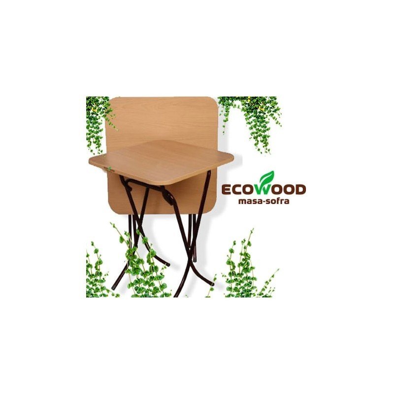 Ecowood Katlanır Masa 60*60