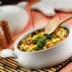 Porflame Porselen 26 cm K Y Tencere 2.5 lt.