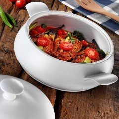 Porflame Porselen 26 cm K Y Tencere 2.5 lt.