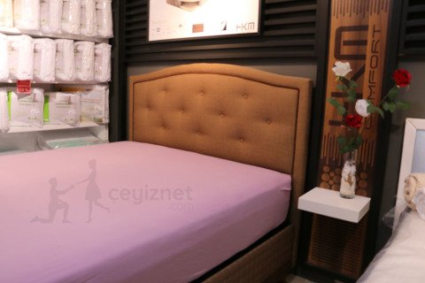 Stretch Classic Çarşaf Tek Kişilik Pembe - 100x200 cm