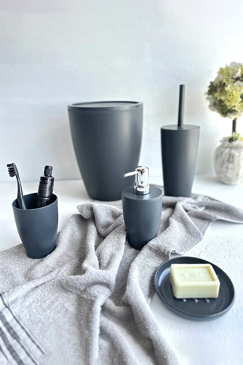 Primanova Pure Banyo Seti 5 li Gri