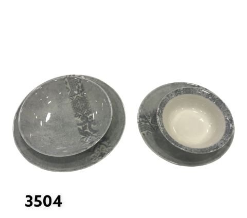 Kütahya Porselen 24 Prç Yemek Takımı Nano Pearl 3504