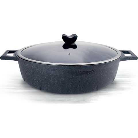 Thermoad Granit Basık Tencere 40 cm